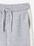 Wide-leg joggers for girls marl grey 