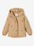 Girl's embroidered lightweight jacket grey green+hazel 