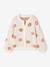 Knitted Cardigan with Animal Pattern, for Girls brown+chocolate+ecru+green 