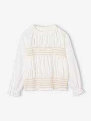 Girls-Long-sleeved blouse for girls
