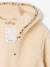 Hooded jacket for girls vanilla 
