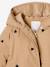 Girl's embroidered lightweight jacket grey green+hazel 
