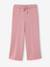 Wide-leg joggers for girls old rose 