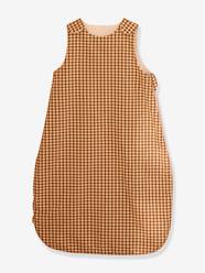 Gingham baby sleeping bag -Gingham baby sleeping bag