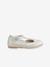T-Strap Ballet Pumps for Girls Light Pink+White 