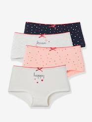 Pack of 4 Shorties for Girls