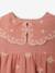 Long-sleeved dress for baby girls apricot 