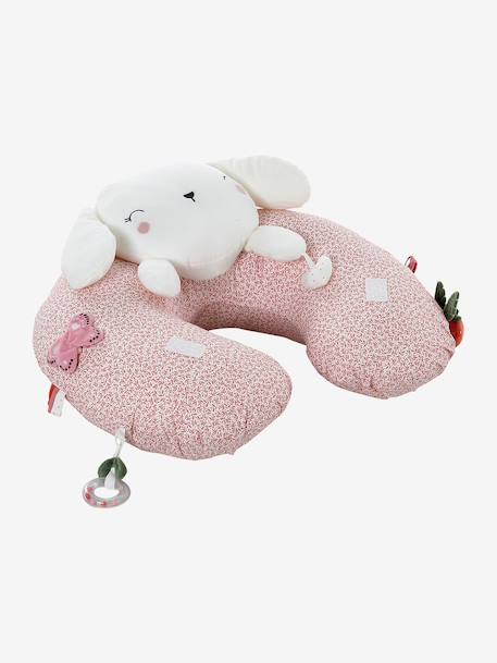 Cushion for Babies, Designed for Discovery ecru+Enchanted Forest+Pink World+red+white 
