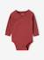 Pack of 5 evolving long-sleeved bodysuits for baby girls rose 