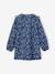 Customisable smock for girls deep blue 