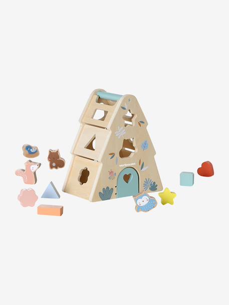 FSC® wooden shape-sorting tree wood 