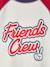 Raglan short-sleeved T-shirt for boys red 