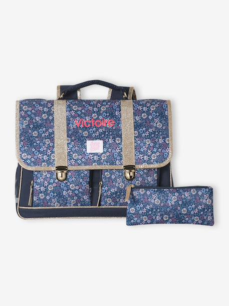School bag Iris for girls deep blue 