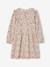Short long-sleeved dress for girls ivory+vanilla 