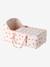 Carrycot for Dolls in Cotton Gauze black+rose+yellow 