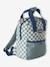 Customisable baby backpack grey blue 