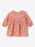 Long-sleeved dress for baby girls apricot 