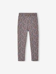-Leggings Lined in Polar Fleece for Girls