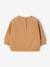 Baby long-sleeved sweatshirt navy blue+ochre 
