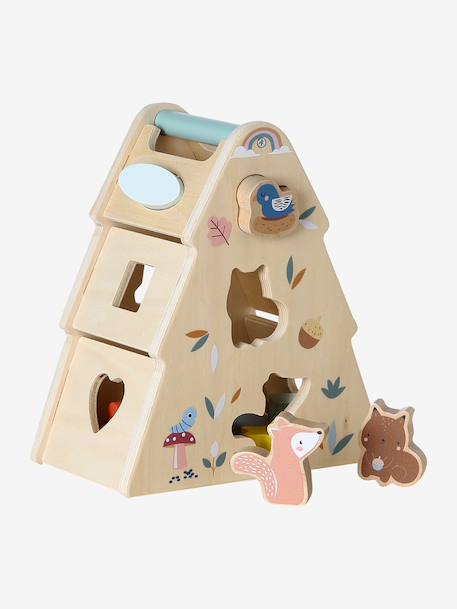 FSC® wooden shape-sorting tree wood 