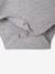 Pack of 2 newborn long-sleeved polo collar bodysuits marl grey 