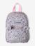 Floral Backpack, Playschool Special, Adorned with Bear Ears, for Girls sage green+soft lilac 