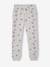Pack of 2 long pyjamas for girls marl grey 