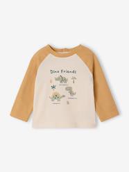 Baby-Long-sleeved baby t-shirt with placement print on the front
