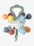Rotating planet rattle multicoloured 