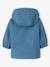Hooded raincoat for baby ocean blue 