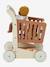 Wooden Shopping Trolley in FSC®100% wood caramel+NO COLOR 