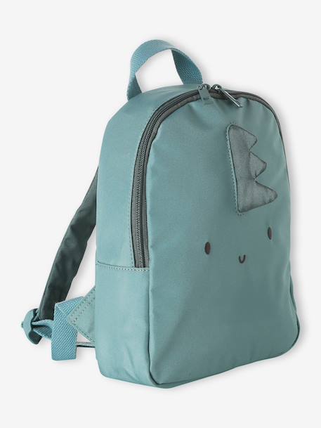 Customisable baby backpack dark green 