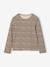 Pack of 3 long-sleeved T-shirts for girls ecru+ink blue+vanilla 