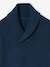 Jumper with Crossover High Neck, for Boys ocean blue 