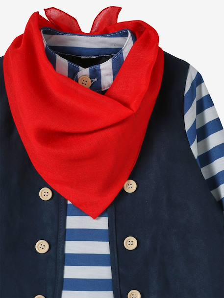 Pirate costume for kids brown 