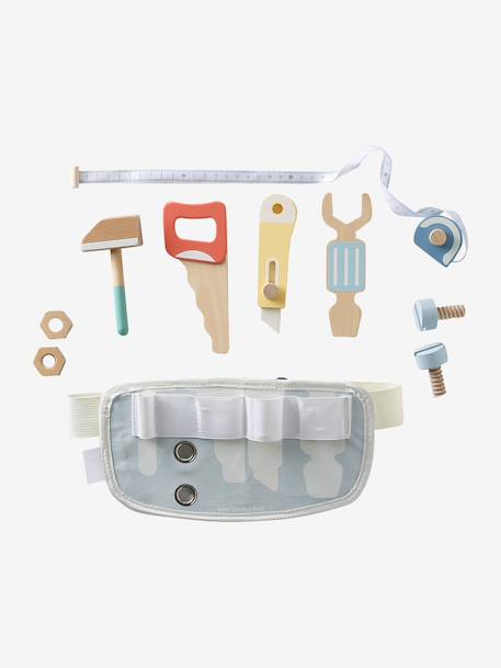 FSC100 wooden DIY tool belt blue 