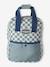 Customisable baby backpack grey blue 