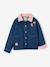 Denim jacket with corduroy collar for girls medium blue 