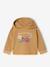 Long-sleeved hooded T-shirt for baby boys ochre 