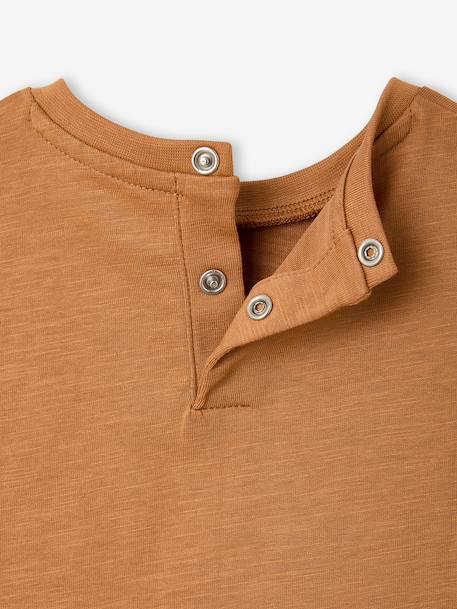 Long-sleeved T-shirt for baby caramel 