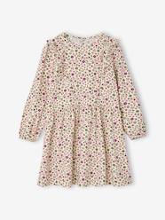 Girls-Short long-sleeved dress for girls