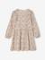 Short long-sleeved dress for girls ivory+vanilla 