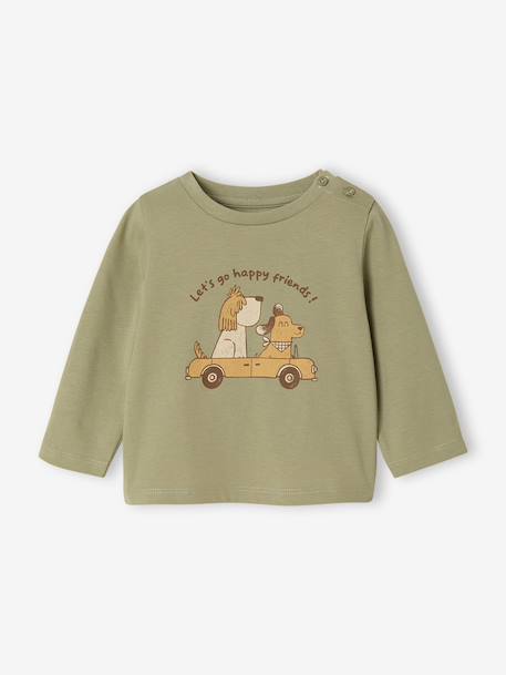 Stylish Top for Baby Boys aqua green+ecru+pistachio+vanilla 