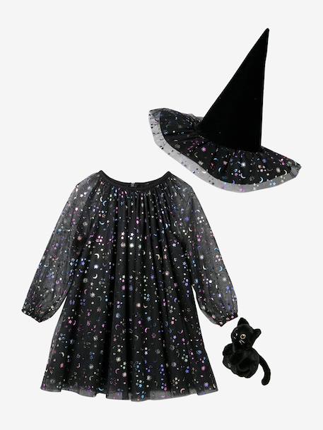 Halloween witch costume black 