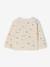 Long-sleeved T-shirt for baby grey blue+vanilla 