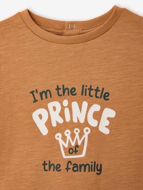 Long-sleeved T-shirt for baby caramel 