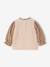 2-in-1 Jumper for Babies ecru+rosy+sky blue 