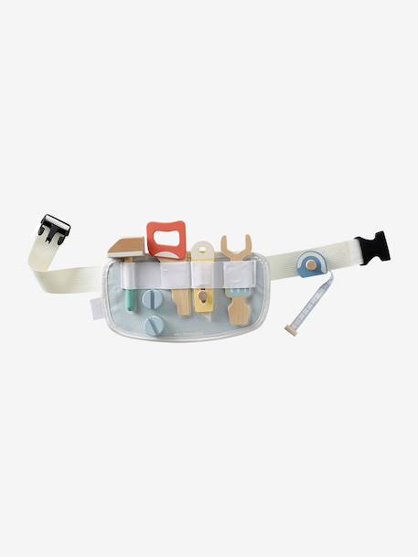FSC100 wooden DIY tool belt blue 