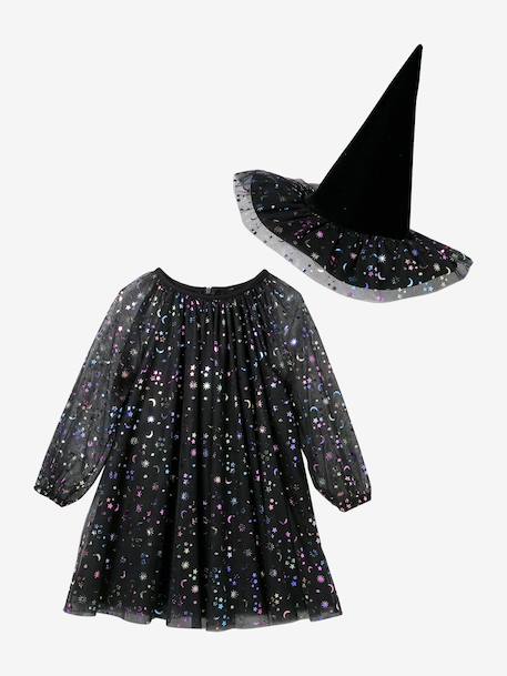 Halloween witch costume black 