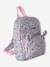 Floral Backpack, Playschool Special, Adorned with Bear Ears, for Girls sage green+soft lilac 